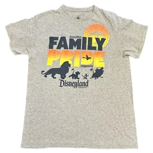 Disneyland Resort T-Shirt Erwachsene Medium Familienstolz grau König der Löwen Disney Parks - Bild 1 von 6