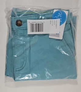 Boys Youth Aqua Carters Chino Dress Shorts Size 7/7A - Picture 1 of 6