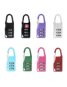 Mini 3-stelliger Code Metallkombination Reisegepäck Tasche Etui Schloss Passwort - Bild 1 von 9