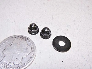 86 HONDA GL1200A RIGHT/LEFT SIDE SADDLEBAG TAILLIGHT HOUSING MOUNTING NUTS - Imagen 1 de 1