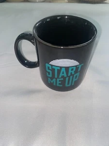 Taza de té café gris Life is Good Home START ME UP  - Imagen 1 de 5