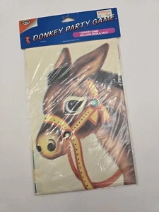 Pin the Tail on the Donkey Party Game New SEALED Betta Products 1993 Vintage - Picture 1 of 4