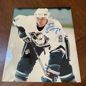 Autographed Photo Of Nhl Player Timo Saloni - Picture 1 of 2
