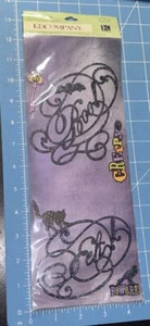 Brenda Walton Halloween Haunted Word Adhesive Chipboard Stickers K&Company 5 Pcs - Picture 1 of 2