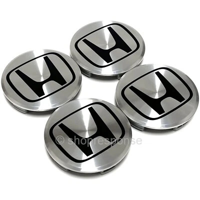 Juego de 4 tapas centrales de rueda originales Honda 04-07 S2000 AP2 44732-S2A-921 JAPÓN Foto 1 de 2