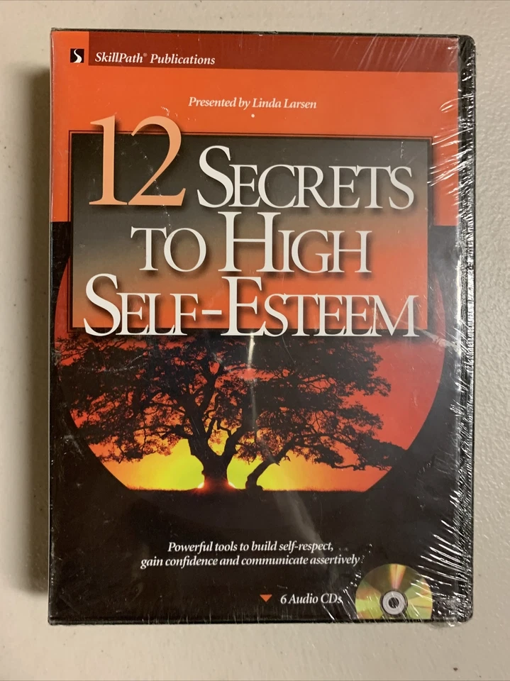 12 Secrets To High Self-Esteem By Linda Larsen 7 CD Set Brand New Sealed #143 - Image 1 of 2