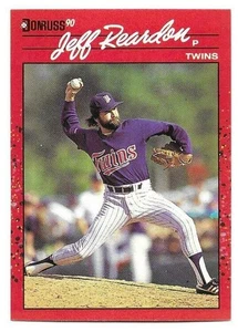 JEFF REARDON 1990 DONRUSS CARD NEAR MINT+ CONDITION - Picture 1 of 2