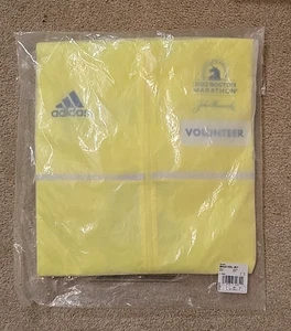 Adidas Laufjacke Large Gelb 2022 Boston Marathon Volunteer Neu Mit Etikett - Bild 1 von 10