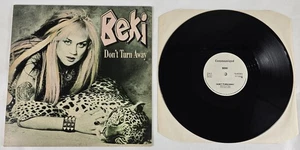 Beki Don't Turn Away Vinyl Record. 1985. 12" LP. EX. - Foto 1 di 13