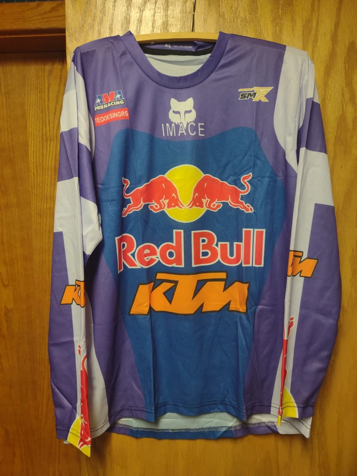 Camiseta manga larga Red Bull enduro MTB motocross Foto 1 de 4