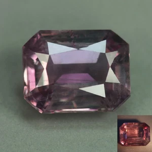 4,07 quilates_piedras preciosas antiguas_pavo 100 % natural sin calentar raro diáspora rosa - Imagen 1 de 5