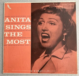 Anita O'Day Anita Sings The Most LP 1957 Tpt Verve DG M 1st Press Oscar Peterson - Bild 1 von 5