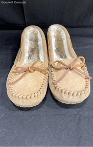 Minnetonka Brown Moccasin Flat Women 6 - Picture 1 of 6