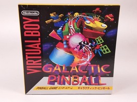 Galactic Pinball (Nintendo Virtual Boy 1995 Japan) CIB Complete In Box