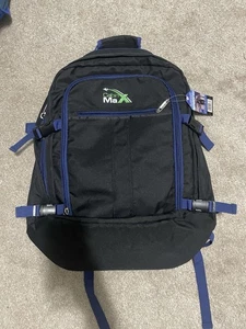 NEU Cabin Max Metz 44L Handgepäck Reiserucksack | 21”x14”x9”| Navy Blau RAR - Bild 1 von 5