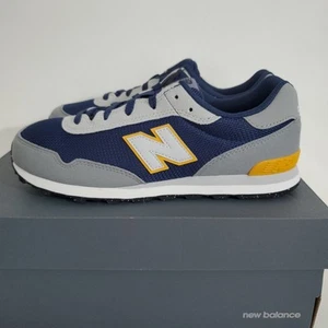 New Balance 515 Style GC515FY Big Kids Blue/Grey Shoes Size 6 - Picture 1 of 14