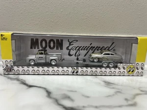 M2 Machines Mooneyes 1956 Ford F-100 Truck 1949 Mercury Custom & Trailer NEW - Picture 1 of 11