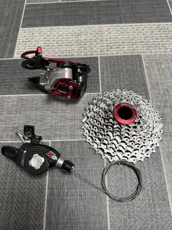 Desviador SRAM X0 9 velocidades tecnología Blackbox, casete/cambio carbono Sram X0 - Imagen 1 de 4