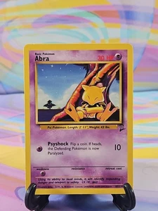 Pokemon TCG Base Set 2 Card | Abra 65/130 Common - Picture 1 of 2