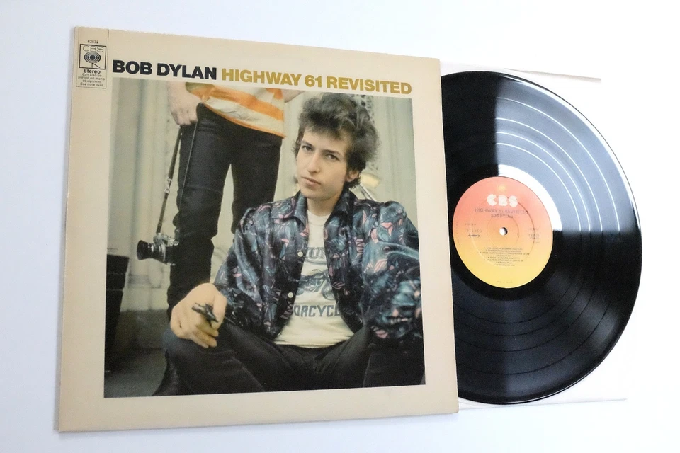 BOB DYLAN - HIGHWAY 61 REVISITED LP VINYL N MINT Rare 70s UK Promo Demo Album - Image 1 of 4