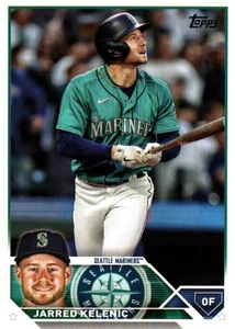Jarred Kelenic OF Mariners Topps Baseball Card #US321 2023 - Picture 1 of 2