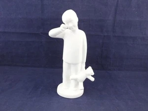 White Coalport Moments Sleepyhead Boy with Teddy Figurine. - Picture 1 of 1