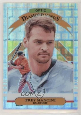 2019 Panini Donruss Optic Diamond Kings Pandora Prizm /99 Trey Mancini #5 - Image 1 of 2