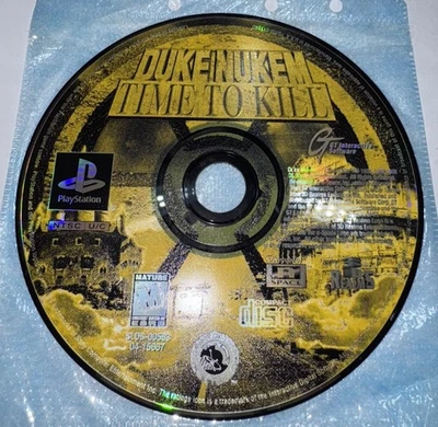 Duke Nukem Time To Kill Sony PS1 Black Label Disc Only Clean 💿 Tested & Works - Image 1 of 2
