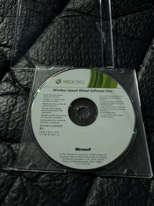 Xbox 360 - Wireless Speed Wheel Software Disc Only / Tested - Picture 1 of 3