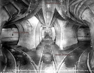 1900s Chicago Tunnel Co. Tunnels & Freight Subway Glass Photo Negatives #3 (2) - Picture 1 of 7