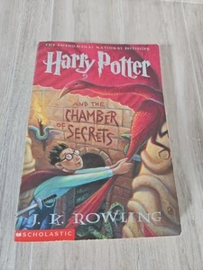 Harry Potter and the Chamber Of Secrets Scholastic First Edition Soft Cover - Picture 1 of 5