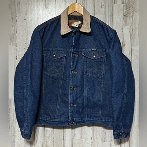 Giacca foderata coperta denim Wrangler M/40 - Foto 1 di 9