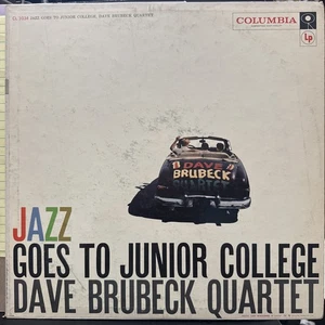DAVE BRUBECK Jazz Goes To Junior College 1957 COLUMBIA 6 EYE LP  VG - Bild 1 von 4