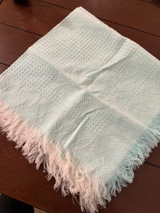 NEU Vintage Atkins 100% Acrylfaser Babydecke Made in Japan * - Bild 1 von 5