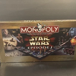 1999 Hasbro Monopoly Stars Wars Episode 1 New In Sealed Box - Picture 1 of 12