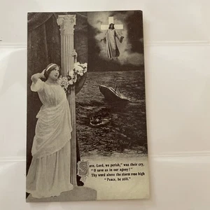 Titanic Gedenk Postkarte - Gedicht Schiff Bamforth - Bild 1 von 4