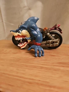 Figura de colección Street Sharks Rider motocicleta usado mecanismo de trabajo - Imagen 1 de 4