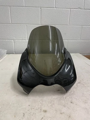 Ducati Monster 900/S2R/S4R Carbon Head Cowl With Zero Gravity Windscreen - Image 1 of 4