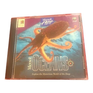 Microsoft Home OCEANS CD-Rom Software Windows 95 Exploration Series - Picture 1 of 3