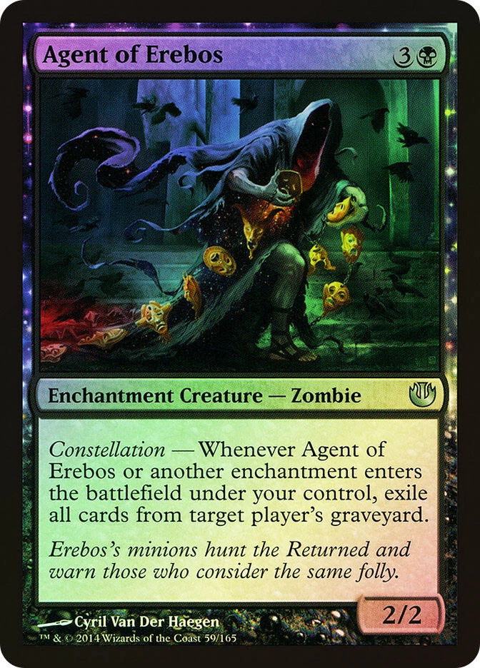 MTG FOIL Agent of Erebos  - Journey into Nyx #59 - Image 1 of 1