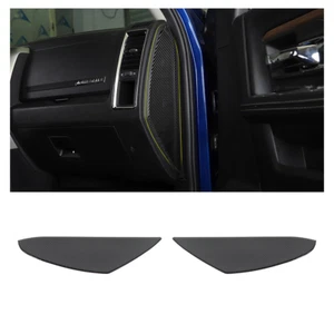 Front Door Buffer Mat Panel Trim Decor Stickers for Dodge Ram 10-15 Carbon Fiber - Picture 1 of 7