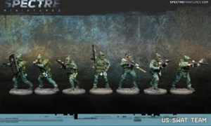 Spectre Miniatures - US SWAT Team Modern Miniature Warfare - Bild 1 von 1