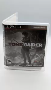 Tomb Raider (Sony PS3 PlayStation 3, 2013) w/Manual CIB - Picture 1 of 3