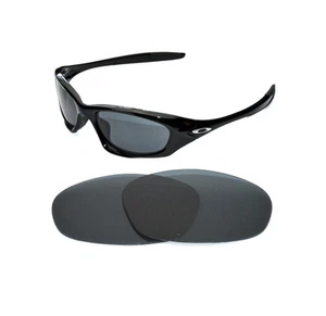 NUEVO LENTE DE REPUESTO POLARIZADO NEGRO PARA GAFAS DE SOL OAKLEY TWENTY - Imagen 1 de 4