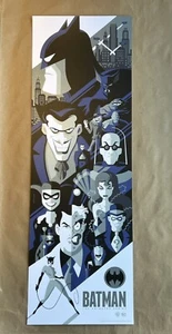 Tom Whalen Batman The Animated Series Variant Art Print Poster BNG Walker Mondo - Picture 1 of 3