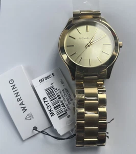 Michael Kors Damenuhr Slim Runway goldfarben MK-3179 - Bild 1 von 3