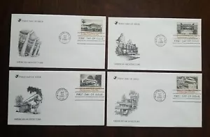 US FDC # 2019 - 2022 Americans Architecture 1982. - Picture 1 of 10