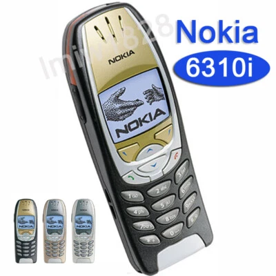 Nokia 6310i 3 Colors CellPhone Original Unlocked 2G Classical Mobile Phone - Image 1 of 4