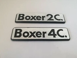 ALFA ROMEO 33 BOXER 2C or 4C Rear aluminum script 110 mm. lenght - Picture 1 of 6