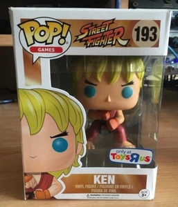 Vinilo Funko Pop - Ken - Street Fighter - RARO - Toys R Us Exclusivo 193 - Imagen 1 de 5